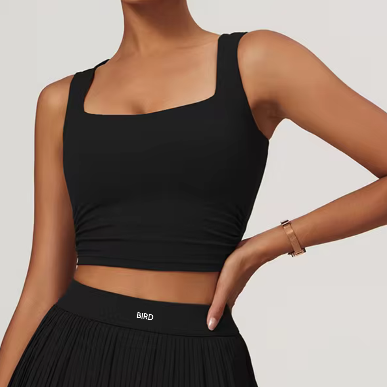 The Black Tennis Top