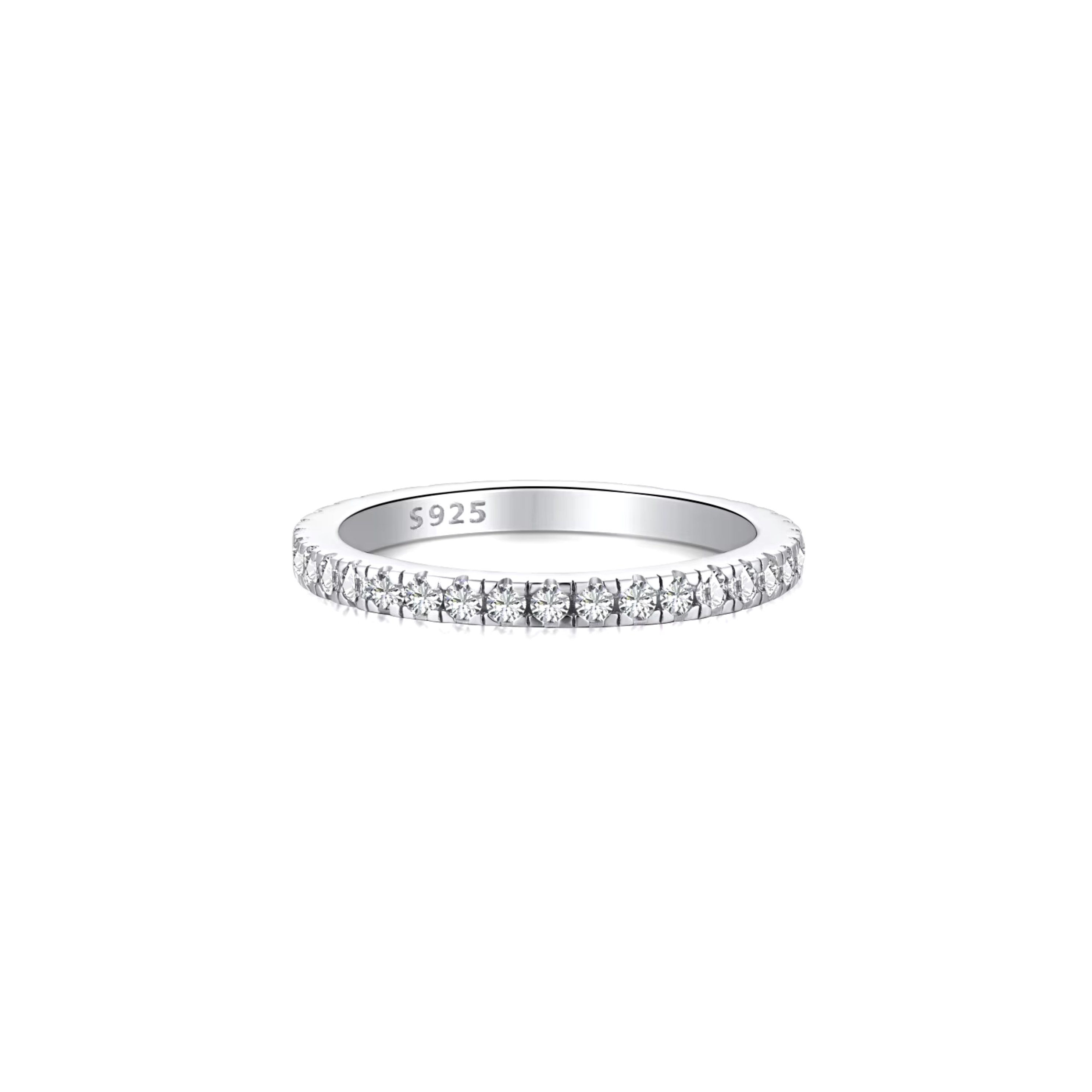 Birthstone 925 Eternity Bands