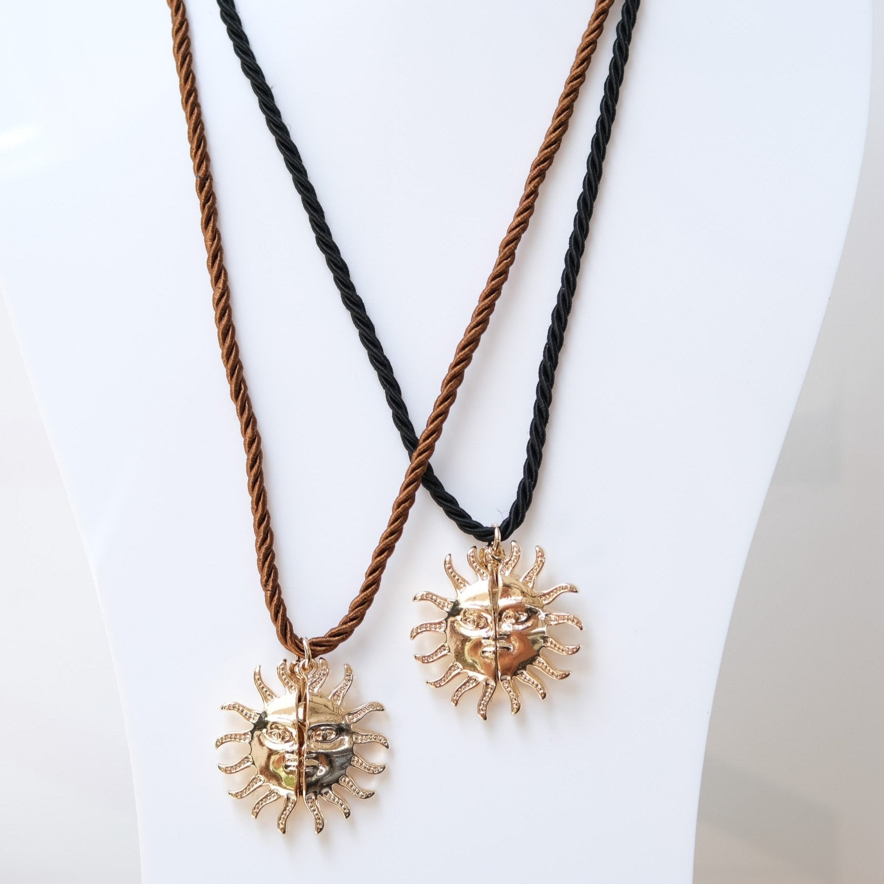 Open Sun Lazo Necklace